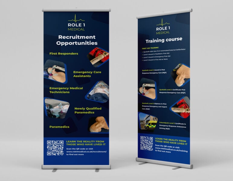 Role 1 Roll Up Banners